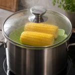 Silicone Spill Stopper Lid for Pots and Pans