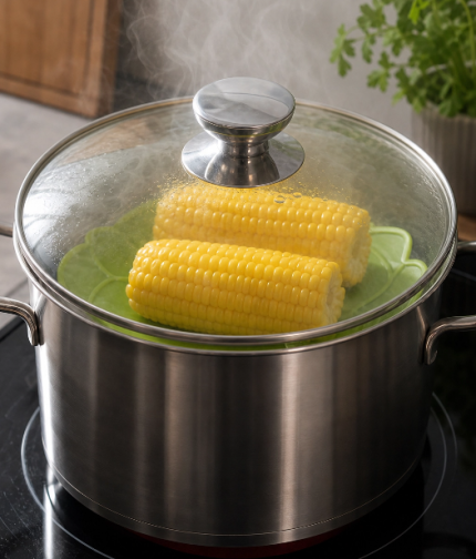Silicone Spill Stopper Lid for Pots and Pans