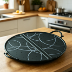 Foldable Silicone Kitchen Splatter Guard