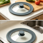 Universal Glass and Silicone Cookware Lid